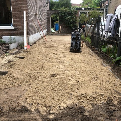 Tuinrenovatie egaliseren